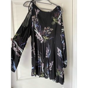 Free People Floral Mini Dress Tunic